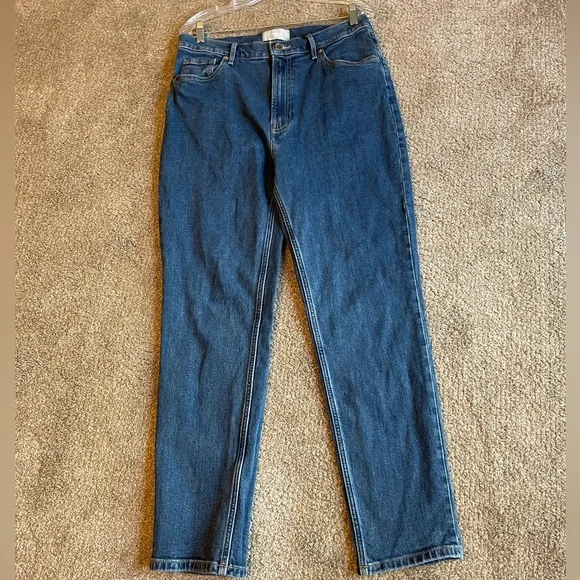 Everlane  Women's The Original Cheeky Jeans Organic Cotton Size 31 Tall - Picture 9 of 13